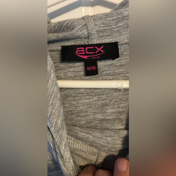 Active USA Heather Gray Hoodie - Picture 4 of 9